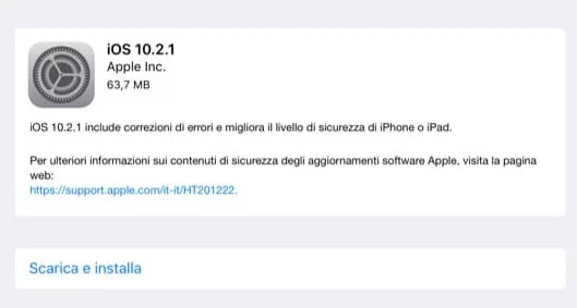 iOS 10.2.1