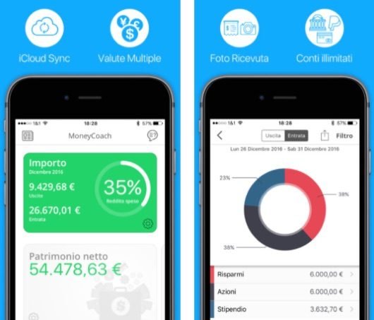 MoneyCoach, un'app per gestire le finanze personali 1 MoneyCoach