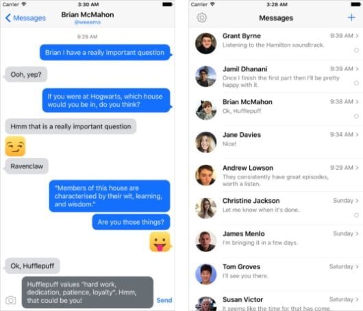 TwIM, l'app dedicata ai messaggi privati su Twitter 1 TwIM