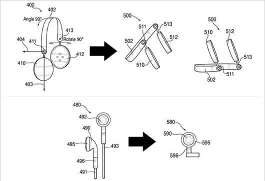 Apple brevetta le cuffie che diventano speaker 1 brevetto cuffie speaker