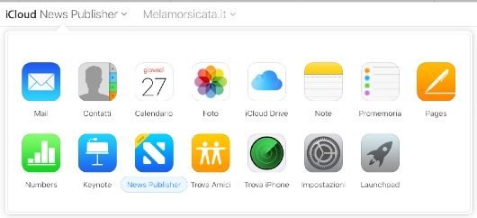 iCloud Launchpad