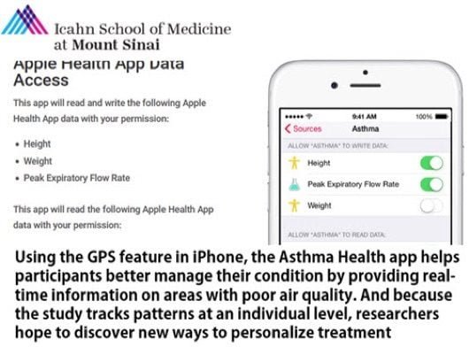 Le prime ricerche con ResearchKit affermano la qualità dei dati raccolti 1 Mount Sinai Hospital