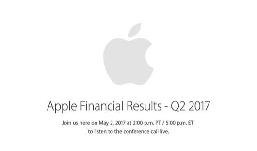 Secondo trimestre fiscale di Apple: fatturato a 52,9 mld +4,35% 1 Apple Q2 17