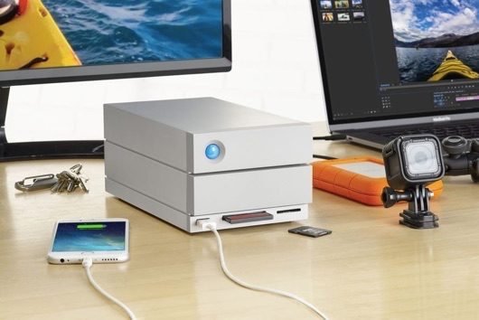 LaCie 2big Dock, un RAID fino a 20 TB con Thunderbolt 3 1 LaCie 2big Dock
