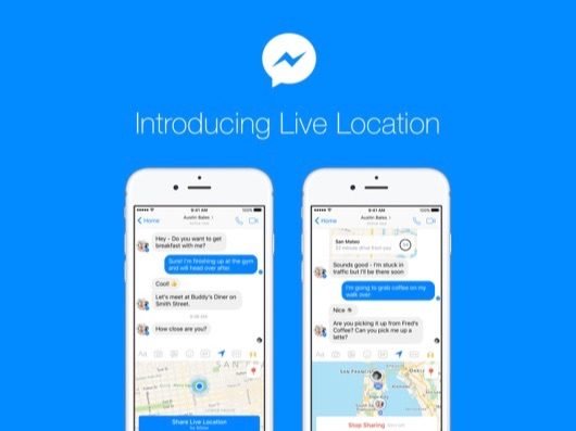 Live Location, una nuova funzione di Messenger per condividere la posizione 1 Live Location