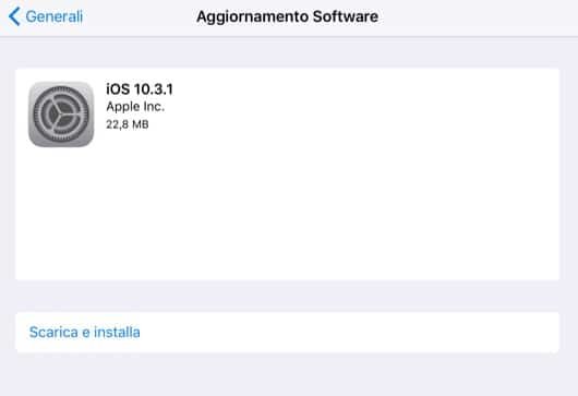 iOS 10.3.1