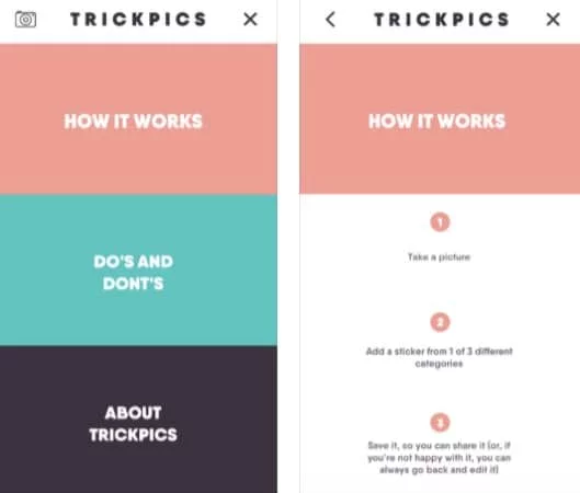 TrickPics, l'app per nascondere le parti intime nelle foto 1 TrickPics