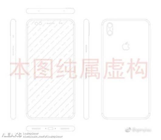 presunto schema iPhone 8