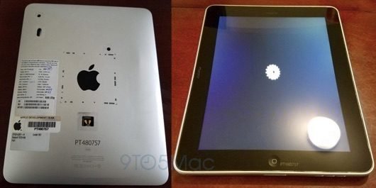 La foto del prototipo del primo iPad 1 prototipo iPad