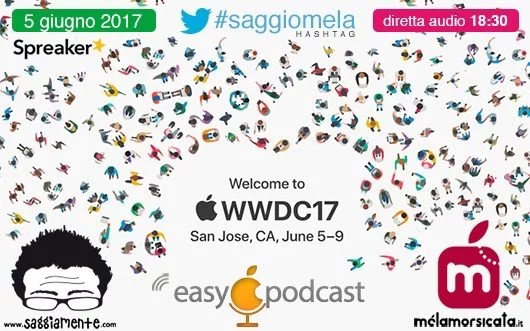 Il 5 giugno segui il WWDC 2017 con noi 1 saggiomela WWDC 2017