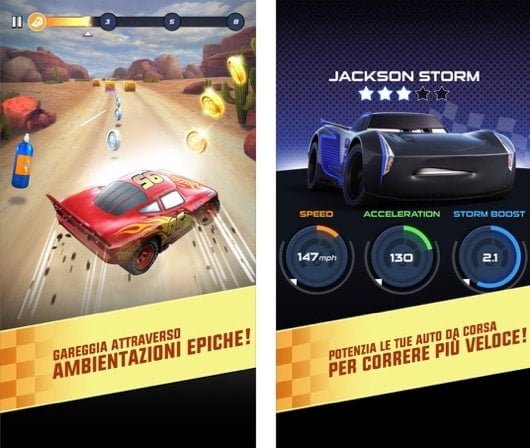 Cars la Lega delle Saette