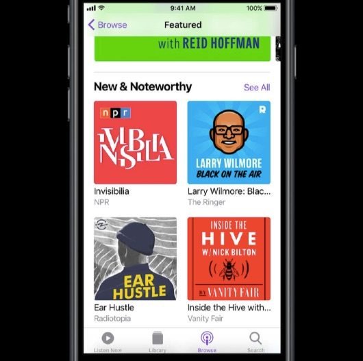Podcast iOS 11