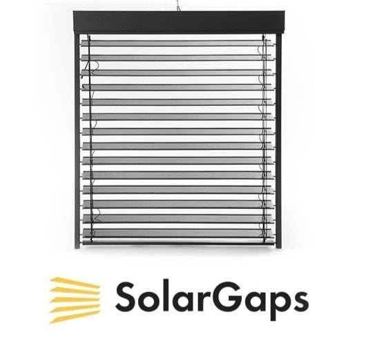 SolarGaps, le veneziane che generano energia solare 1 SolarGaps