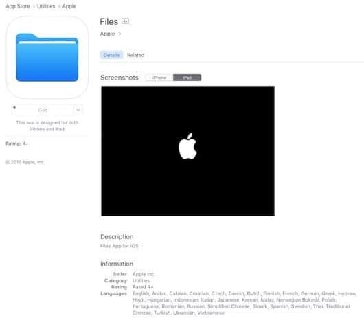 app Files