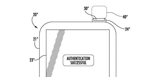 brevetto Touch ID tasto accensione