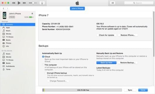 Come effettuare il downgrade da iOS 11 a iOS 10 1 downgrade iOS 11