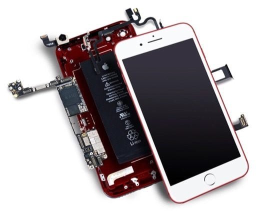 iPhone difficili da riparare, Greenpeace attiva una petizione 1 iPhone smontato