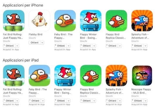 Apple ha cancellato migliaia di app clone di altre app 1 app clone