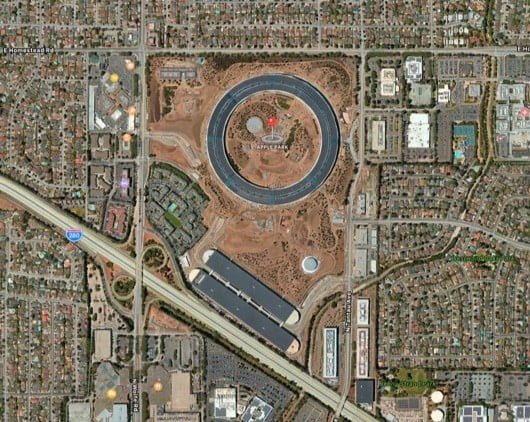 Mappa Apple Park