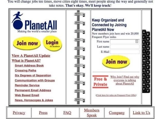 PlanetAll, il social network di Amazon nato prima di Facebook 1 PlanetAll