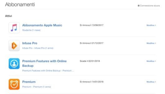 abbonamenti