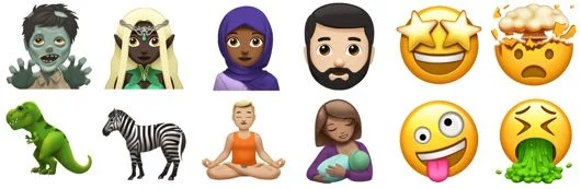 Apple rivela alcune emoji che arriveranno in iOS 11 1 emoji 2017