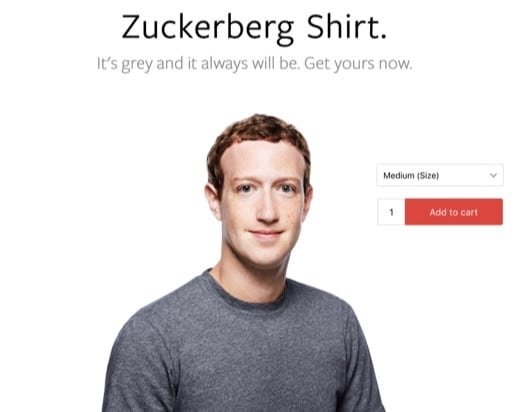 maglia Zuckerberg