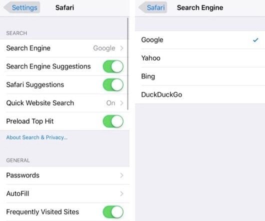 Google in Safari vale circa 9 miliardi di $ 1 Safari motori ricerca