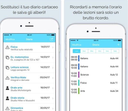 Scuola, diario, orario e voti