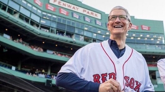 Tim Cook Red Sox