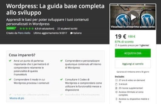Udemy WordPress