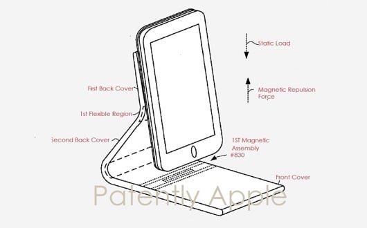 brevetto custodia stand iPhone