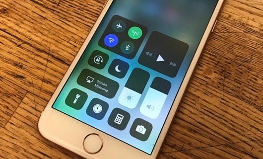 centro controllo iOS 11