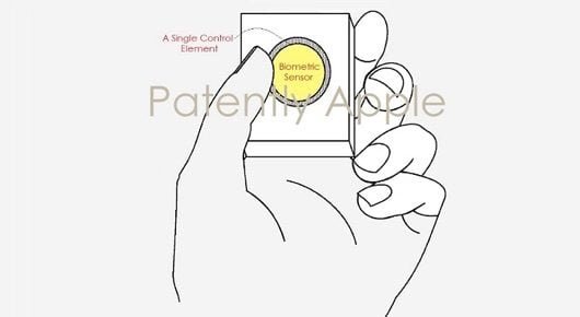 Il Touch ID morirà? Forse finirà in accessori esterni 1 sensore biometrico brevetto