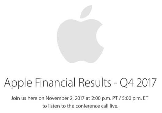 Apple Q4 17