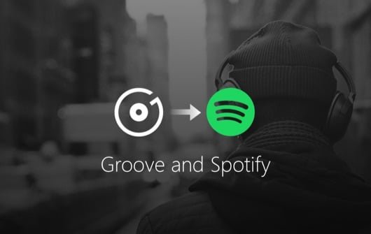 Groove Music Spotify