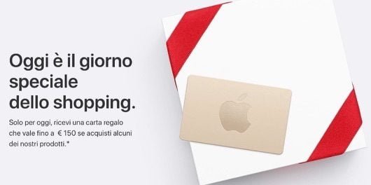 È iniziato il Black Friday di Apple 1 Black Friday 2017 Apple