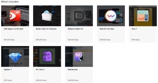 Black Friday Mac Bundle: 8 app per Mac per 39 $ 1 Black Friday Mac Bundle