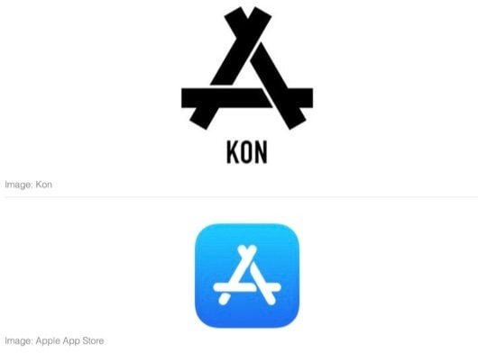 La cinese Kon fa causa ad Apple per aver copiato il logo dell'App Store 1 China Kon