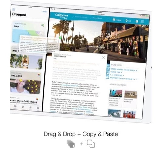Dropped, un'app per gestire i Drag&Drop negli iPad con iOS 11 1 Dropped