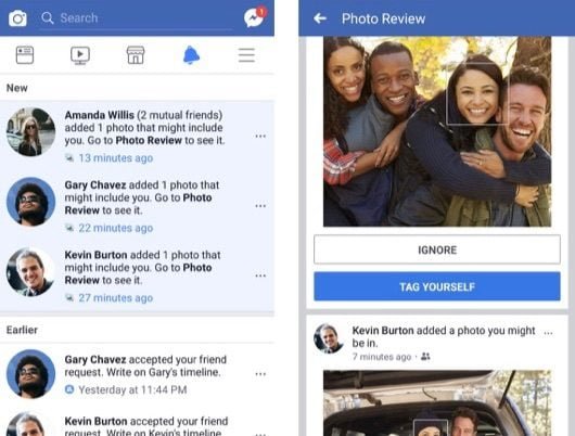 Facebook rivelerà i volti automaticamente, ma non in Europa 1 Facebook facce
