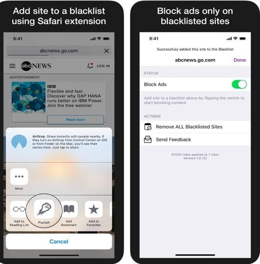 Punish Website, l'adblocker che si attiva solo sui siti che volete voi 1 Punish Website