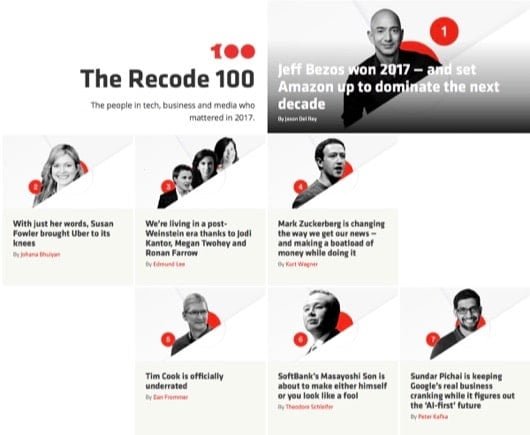 Recode 100 2017
