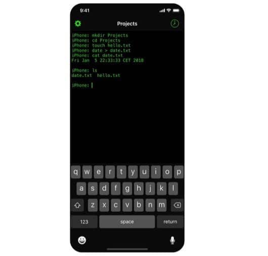 OpenTerm, l'app che simula il Terminale in iOS 1 OpenTerm