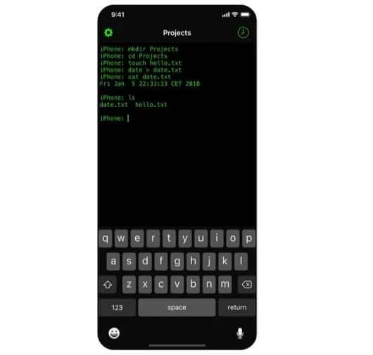 OpenTerm, l'app che simula il Terminale in iOS 1 OpenTerm