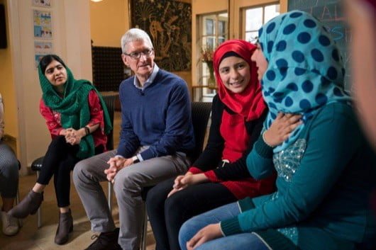 Tim Cook Malala Fund