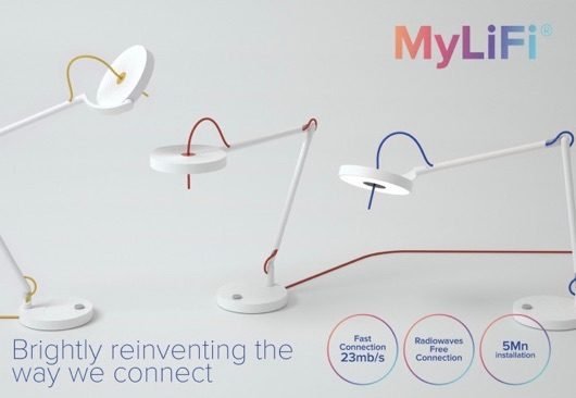 MyLiFi, la lampada che eroga il WiFi 1 MyLiFi