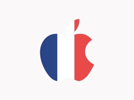 Apple logo Francia