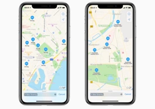 Bike Sharing mappa