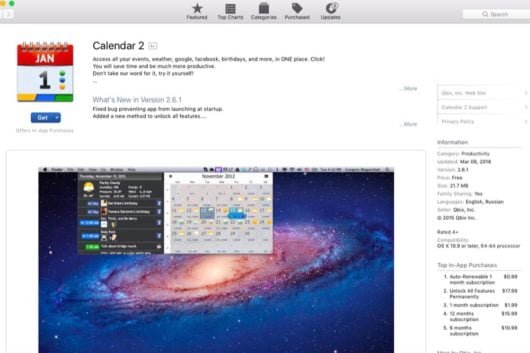 Calendar